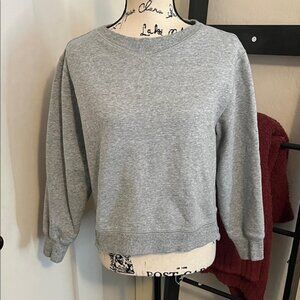 Alex Mill Gray Pullover Casual Sweatshirt Modern Athleisure Gym Yoga Athletic